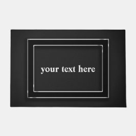 Gewohnheit Fußmatte