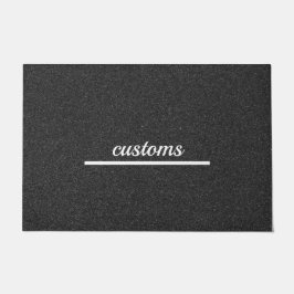 Gewohnheit Fußmatte