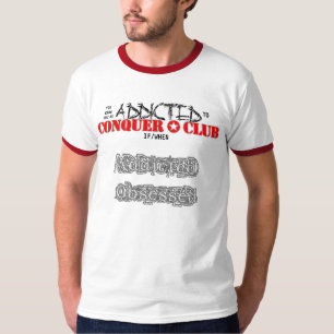 Gewohnheit gewöhnt/besessen gewesen T-Shirt