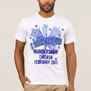 GEWOHNHEIT I ÜBERLEBTE BLIZZARD T-Shirt 2011