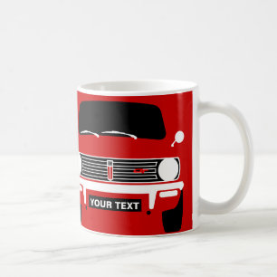 GEWOHNHEIT PERSONIFIZIEREN KLASSISCHEN RETRO KAFFEETASSE