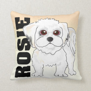 GEWOHNHEIT "ROSIE" Hundekissen Kissen