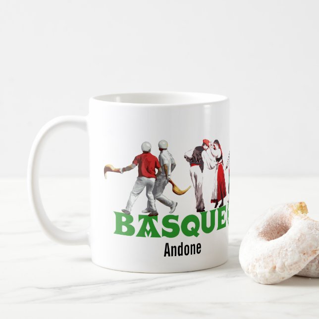 Gewohnheit, traditionelles Festivallogo des Kaffeetasse (Mit Donut)