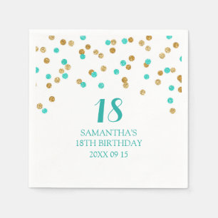 Gewohnheits-18. Serviette