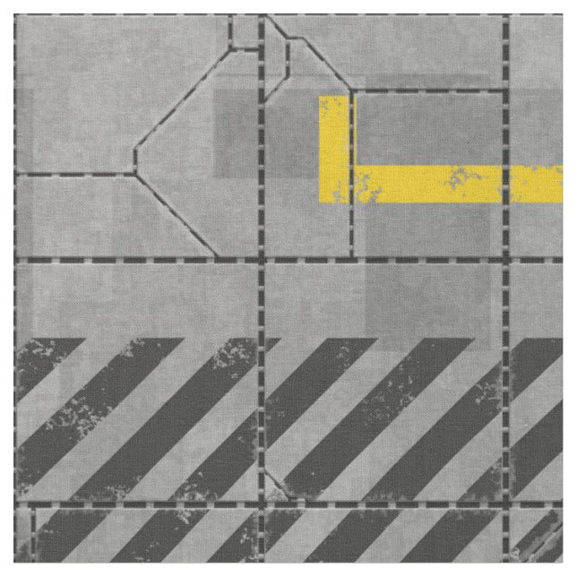Gewohnheits-Gewebe der Sciencefiction-Fliesen-1C Stoff (Nahaufnahme)