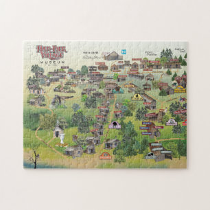 Gewohnheits-Puzzlespiel des Har-Brustbeerendorf-4