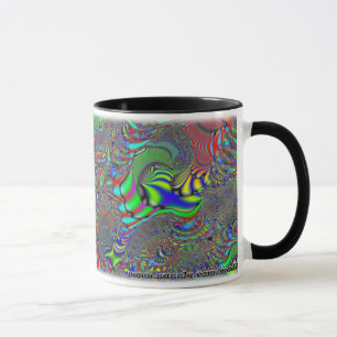 Gewohnheits-Tasse des Fraktal-C~16 Tasse