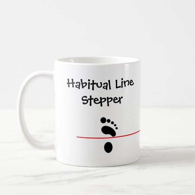 Gewohnheitslinie Stepper Kaffeetasse (Links)