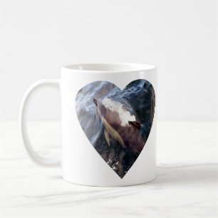 Gewöhnliche Delfin-Oberflächengleit-Pod-Ozean-Wild Kaffeetasse