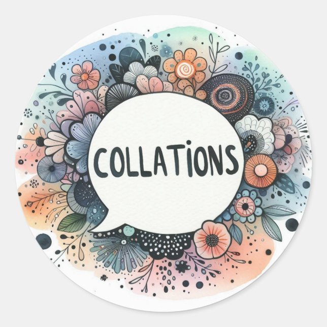 Gewöhnliche runde Aufkleber (Vorderseite)