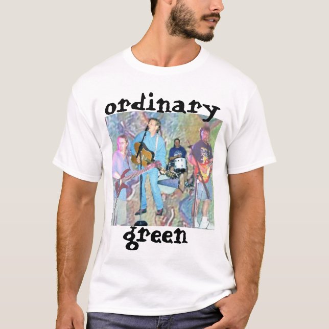 gewöhnliches Grün Live am Bein-Gasthaus T-Shirt (Vorderseite)