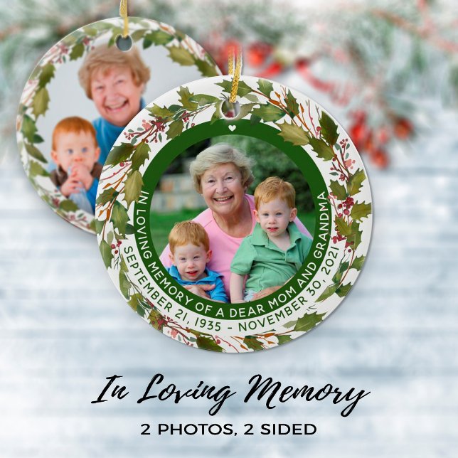 Gewohnt in der Liebe Erinnerung Mama Weihnachten Keramik Ornament (Von Creator hochgeladen)