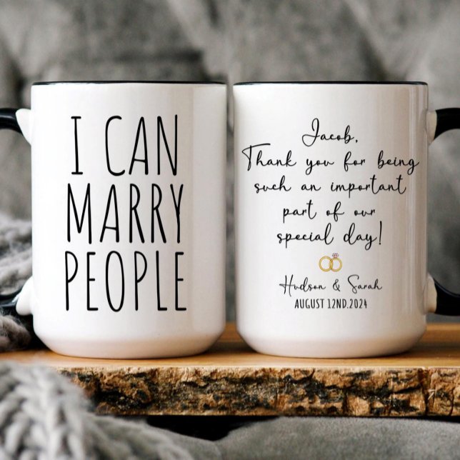 Gewohnt kann ich Leute heiraten, die ein offiziell Tasse (Von Creator hochgeladen)