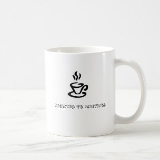 Gewöhnt zu den Sitzungen Kaffeetasse