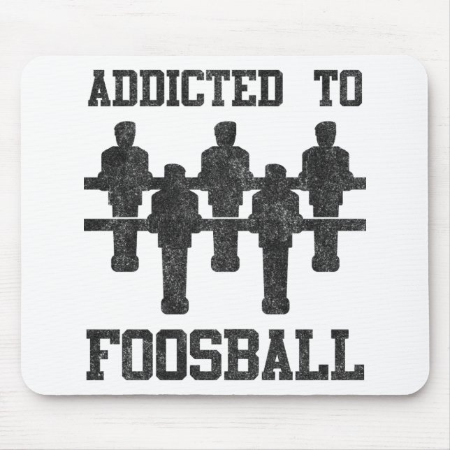 Gewöhnt zu Foosball Mousepad (Vorne)