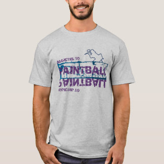 Gewöhnt zum Paintball-T - Shirt