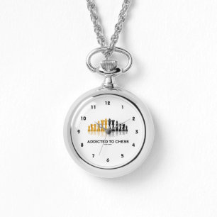 Gewöhnt zum Schach (Spaß-reflektierendes Armbanduhr