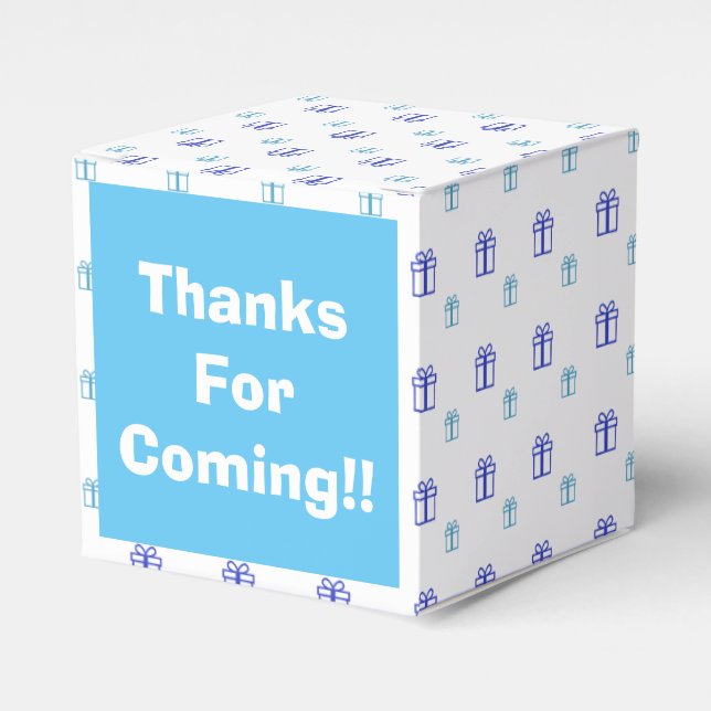 Gewohnte Geschenkboxen Geschenkschachtel (Vorderseite)