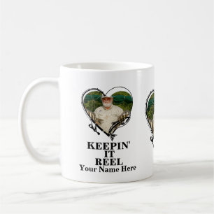Gewohnte Herzform Foto behalten Rollen Fischer Kaffeetasse