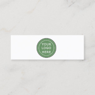 Gewohnte Hochzeit, Elegant, Geschenke zum Jahresta Mini Visitenkarte