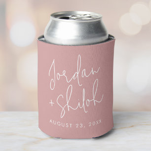 Gewohnte Kalligraphie Hochzeit haben und halten Dosenkühler
