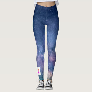 Gewohnte Leggings chinesische Drachen und Sterne