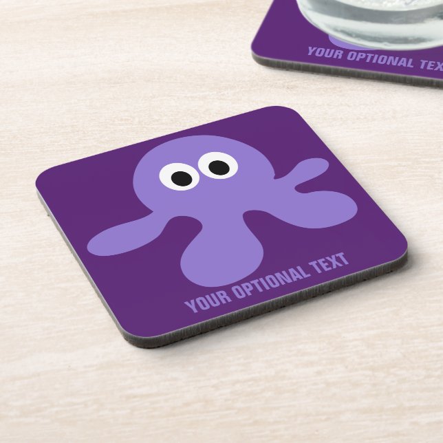 Gewohnte Untersetzer von Funny Octopus (Linke Seite)