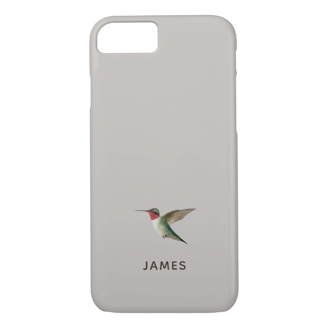 Gewohnter Hummingang Case-Mate iPhone Hülle (Rückseite)