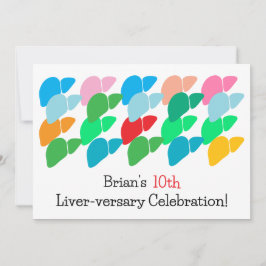 Gewohnter Lebensjahr Einladung