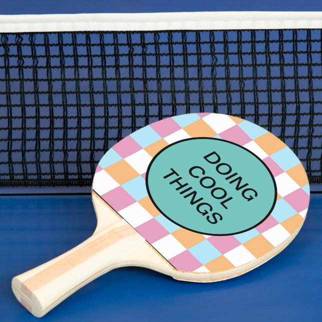Gewohnter Text Tischtennis Schläger (InSitu)