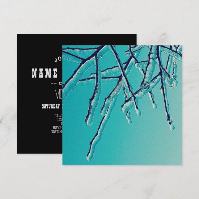 Gewölbe Einladung (Vorne/Hinten)