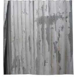 Gewölbter Metallblick Duschvorhang