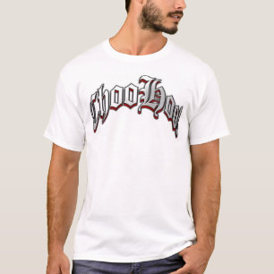 Gewölbtes ChooHoo! T-Shirt