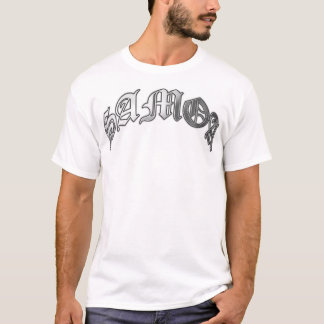 Gewölbtes SAMOA-INSELN Chrom T-Shirt