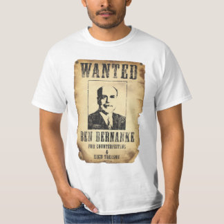GEWOLLT: Ben Bernanke T-Shirt