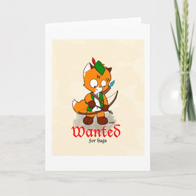 Gewollt für Hugs Card Karte (Vorderseite)