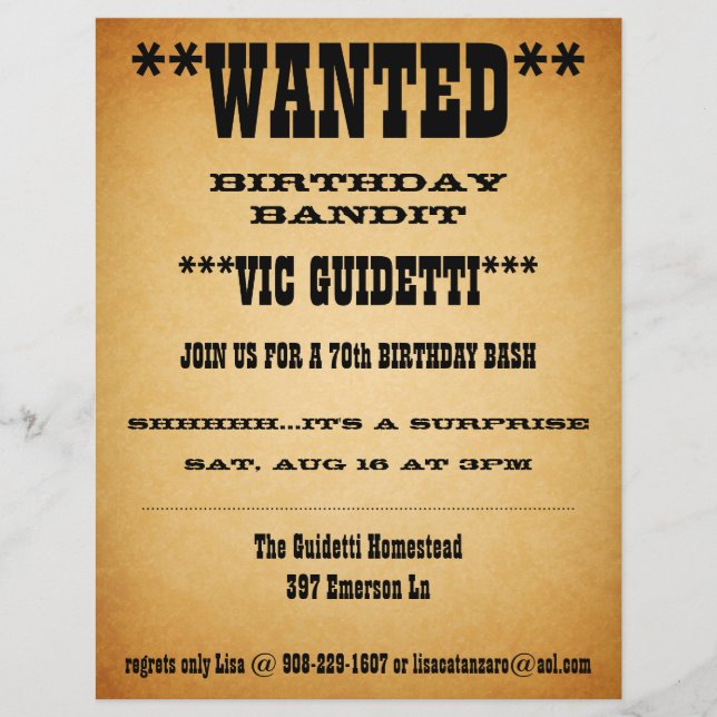 Gewollt Geburtstagsüberraschung (Vorderseite)