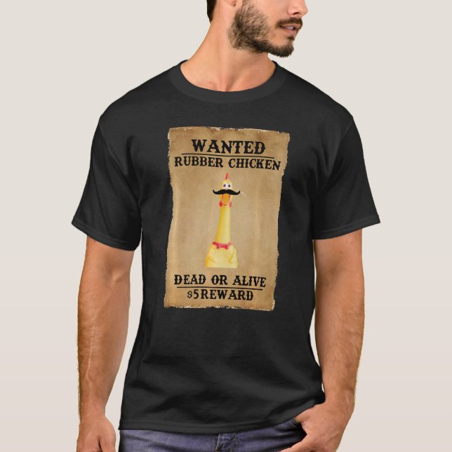 Gewollt Hähnchen T-Shirt (Vorderseite)