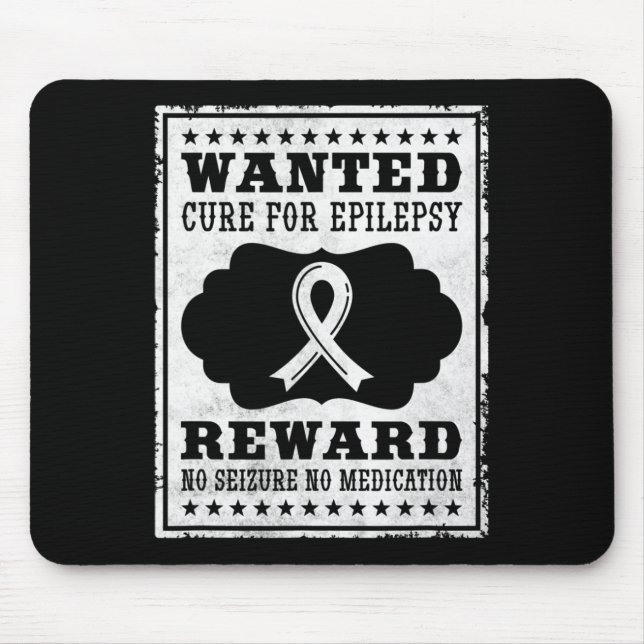 Gewollt Heilung für Epilepsie Mousepad (Vorne)