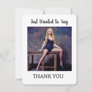 Gewollt, IHNEN ZU DANKEN Dankeskarte