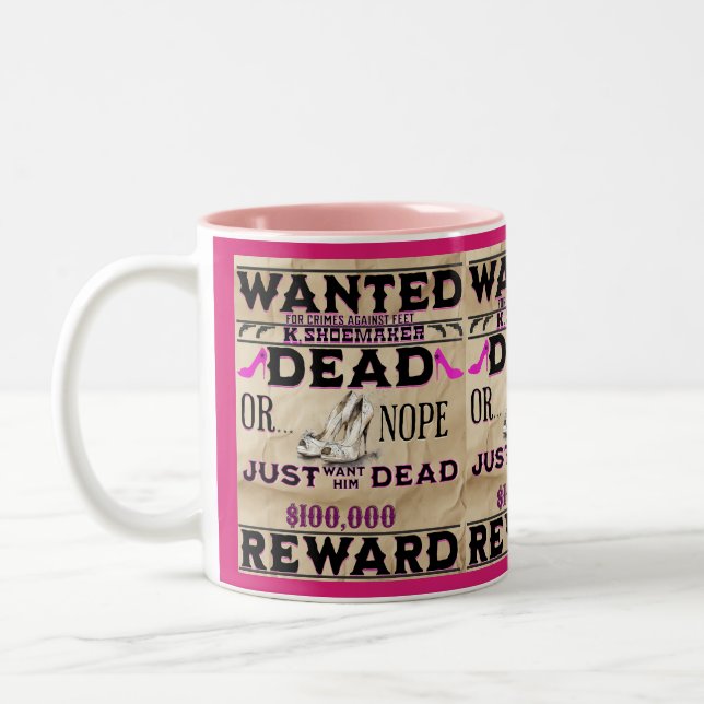 Gewollt: K. Shoemarker Zweifarbige Tasse (Links)