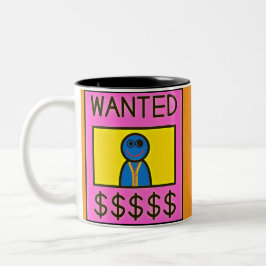 GEWOLLT KAFFEE-TASSE! ZWEIFARBIGE TASSE