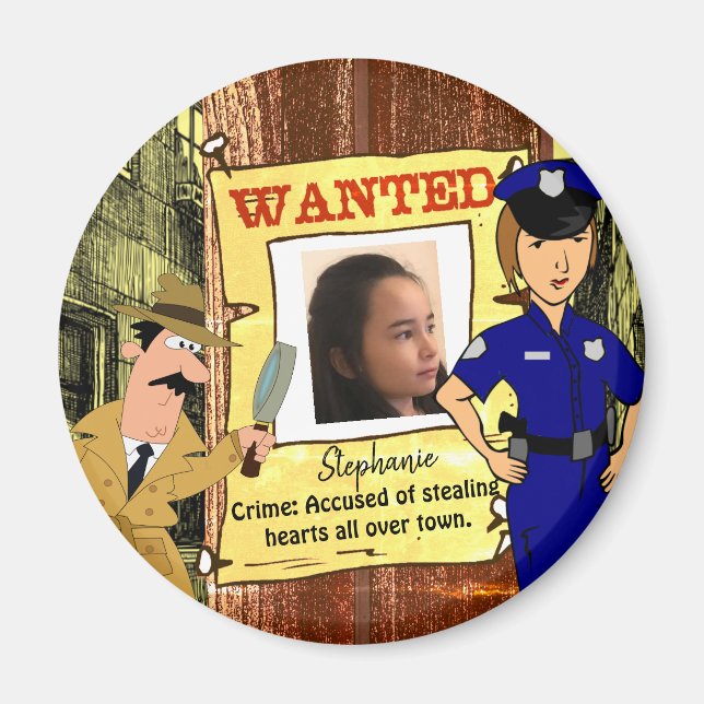 Gewollt Poster Anpassbarer Foto Kühlschrankmagnet (Vorne)