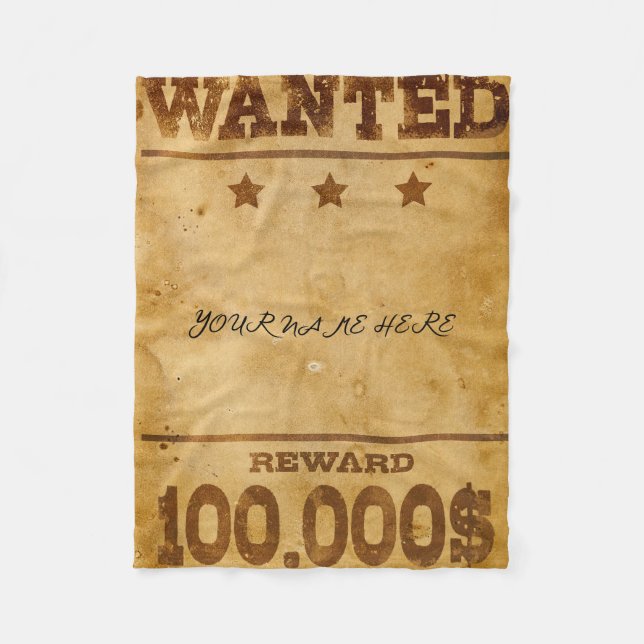 Gewollt Poster-Blanket Fleecedecke (Vorderseite)