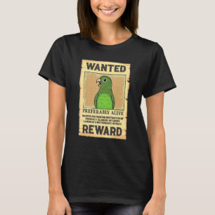 Gewollt Poster Parrot I Green Parrotlet T-Shirt