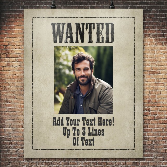 GEWOLLT POSTER-Vorlage Poster (Custom Poster)