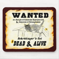 "GEWOLLT: Schrodingers Katze" Mousepad