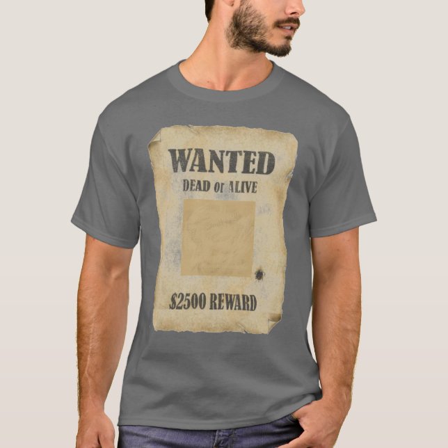 GEWOLLTE TOTE ODER LEBENDIG T-Shirt (Vorderseite)