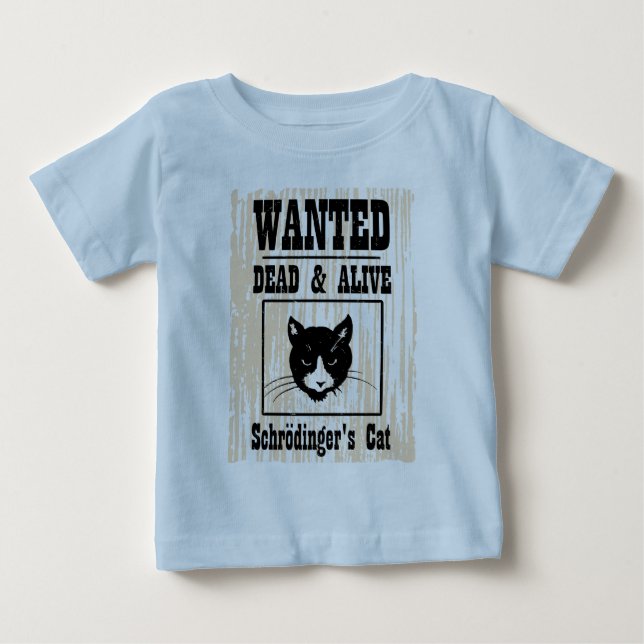 Gewollten Schrodingers Katze Baby T-shirt (Vorderseite)