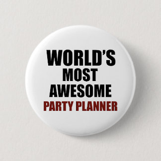 Gewollter das Party-Planer der Welt Button